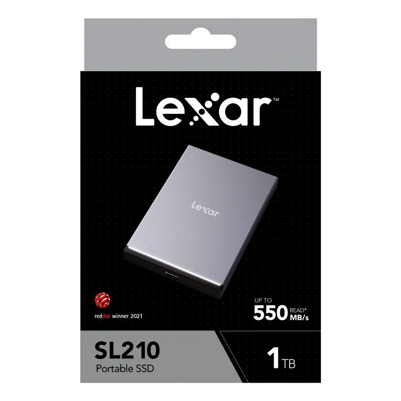 Lexar SL210 1TB Portable 550MB/s read SSD Drive