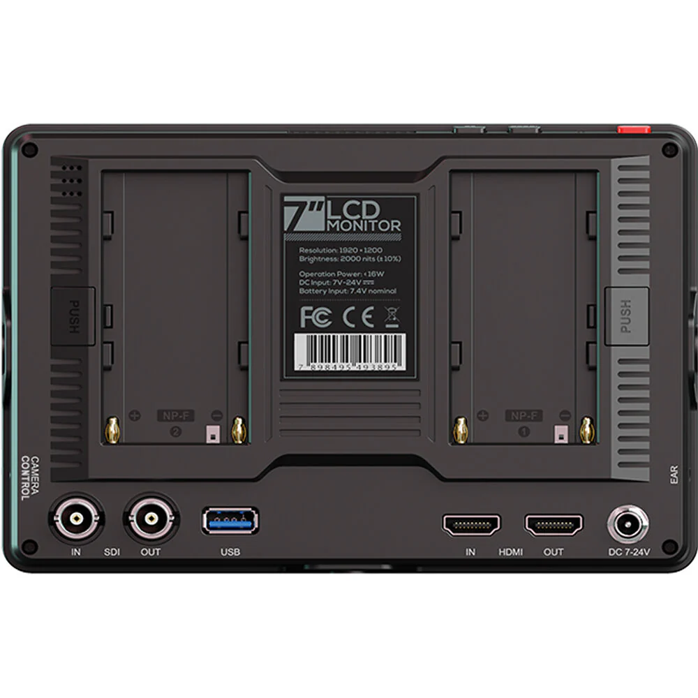 Lilliput HT7S 7" On-Camera Control Monitor with LANC Camera Control - Image 2