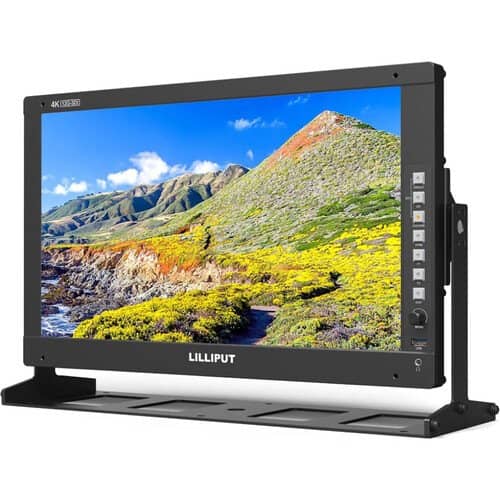Lilliput Q17 17.3" 12G-SDI/HDMI HDR Monitor (Gold Mount) - Image 2