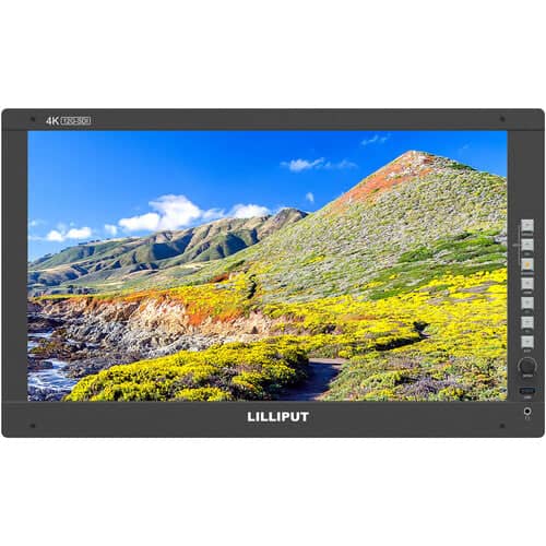Lilliput Q17 17.3" 12G-SDI/HDMI HDR Monitor (Gold Mount) - Image 3