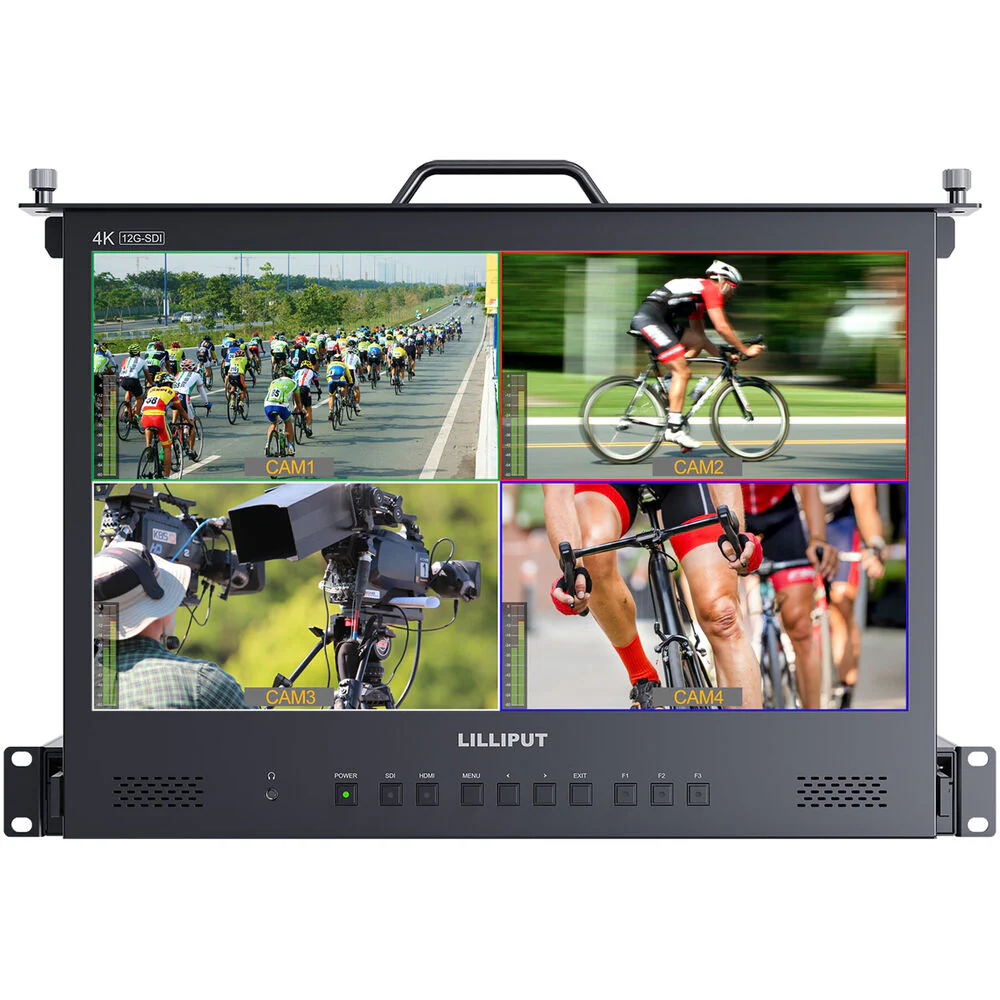 Lilliput RM-1730S 17.3" 1RU Rack-Mount Monitor with 12G-SDI I/O