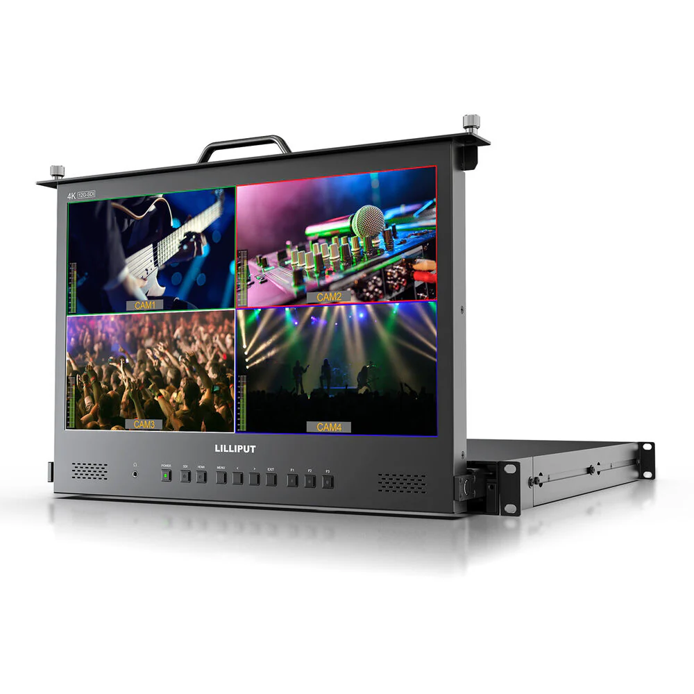 Lilliput RM-1730S 17.3" 1RU Rack-Mount Monitor with 12G-SDI I/O - Image 3