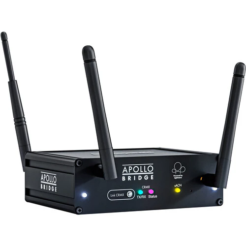 Litepanels Apollo Bridge Wireless inc 1x 3dbi RP-TNC antenna (CRMX) 2x SMA 3dbi antenna (WiFi) - Image 8