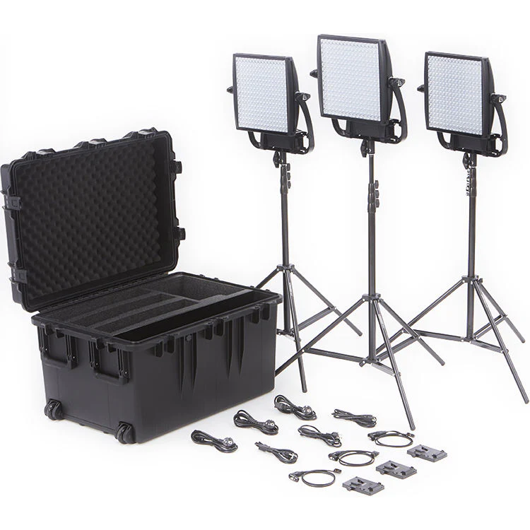 Litepanels Astra 6X Bi-Colour Traveler Trio V-Mount Kit Litepanels
