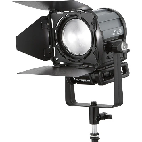 Litepanels Sola 4+ Daylight Fresnel 4-Way Barndoor, Manual Yoke Litepanels - Image 2