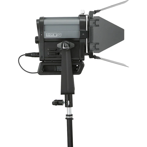 Litepanels Sola 4+ Daylight Fresnel 4-Way Barndoor, Manual Yoke Litepanels - Image 4