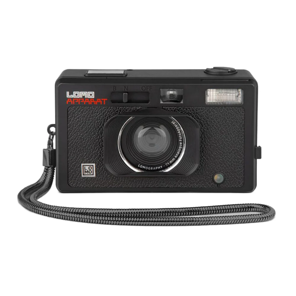 Lomography LomoApparat 21mm Wide-Angle Camera (Black) - Image 2