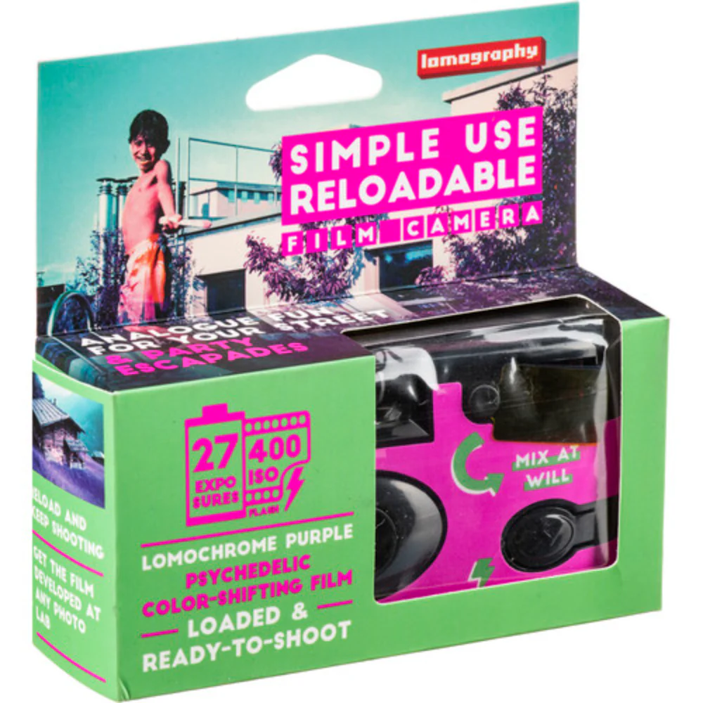 Lomography LomoChrome Purple 2019 Simple Use Film Camera - Image 2
