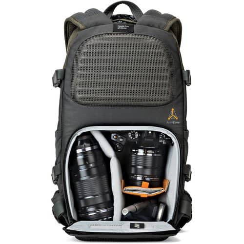 Lowepro Flipside Trek BP 250 AW Backpack (Gray/Dark Green) - Image 5