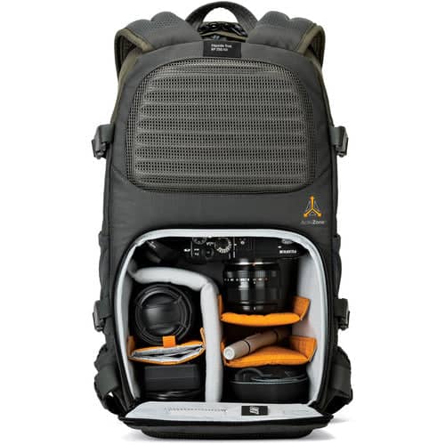 Lowepro Flipside Trek BP 250 AW Backpack (Gray/Dark Green) - Image 6