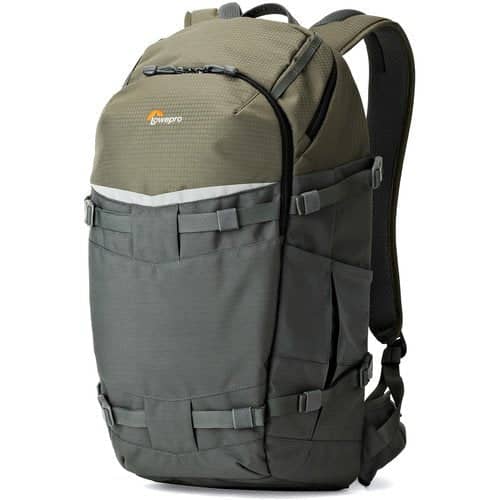 Lowepro Flipside Trek BP 450 AW Backpack (Gray/Dark Green) - Image 2
