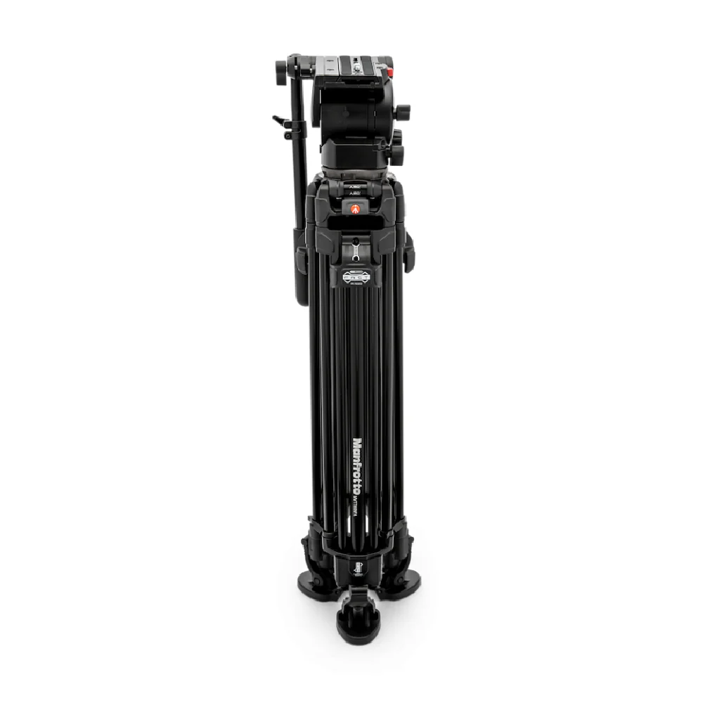 Manfrotto 526 P Video Head with 645 Fast Twin Aluminum Triprod - Image 14