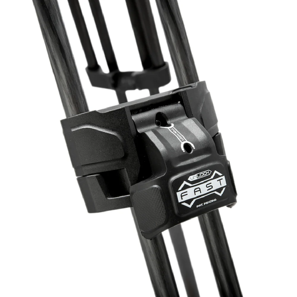 Manfrotto 526 Video Head with 645 Fast Twin Carbon Tripod - Image 12