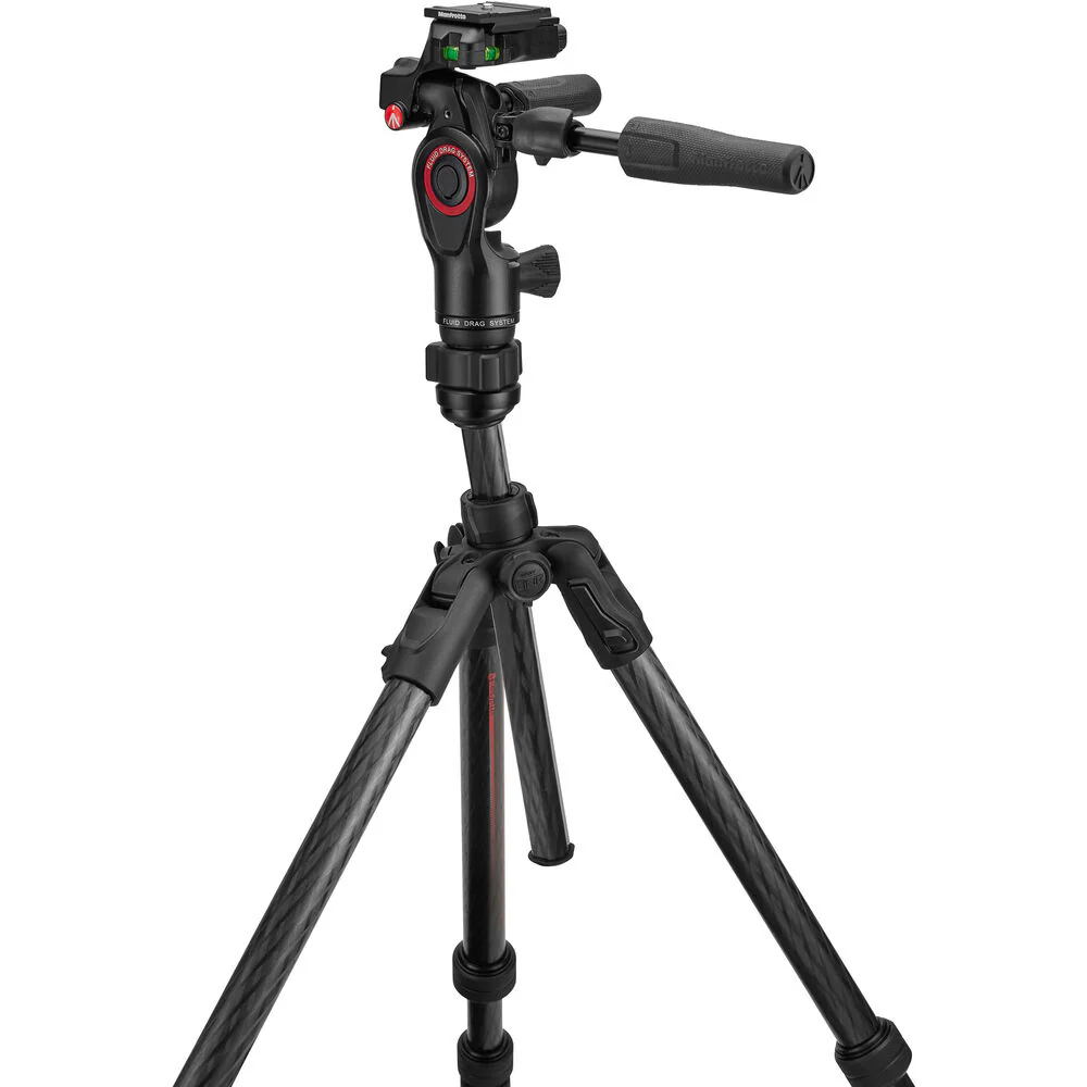Manfrotto Befree GT PRO Travel Tripod with 3-Way Pan/Tilt Head - Image 18