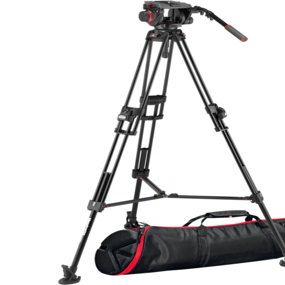 Manfrotto Kit Video Alu Fast Twin + 509 2n1 spreader incl carrying bag - Image 5