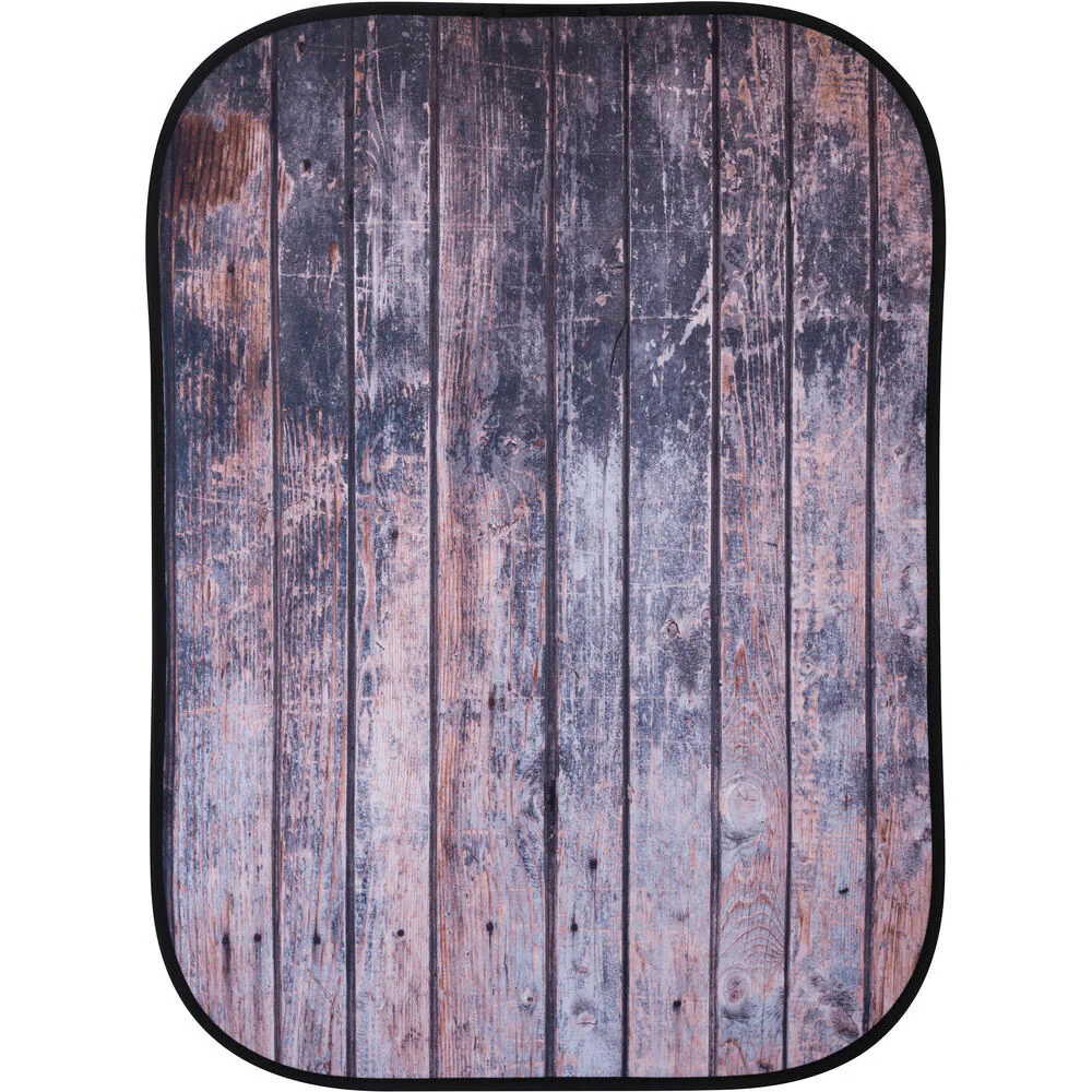 Manfrotto LL LB5715 Urban Collapsible 1.5 x 2.1m Distressed Wall / Wood Fence - Image 3