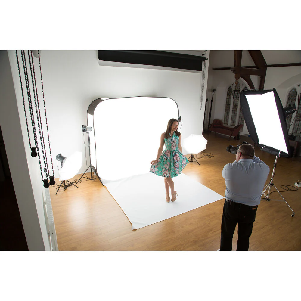 Manfrotto LL LB8879 Lastolite CleanVinyl Floor Train for 2.5m x 2.15m HiLite Background - Image 2
