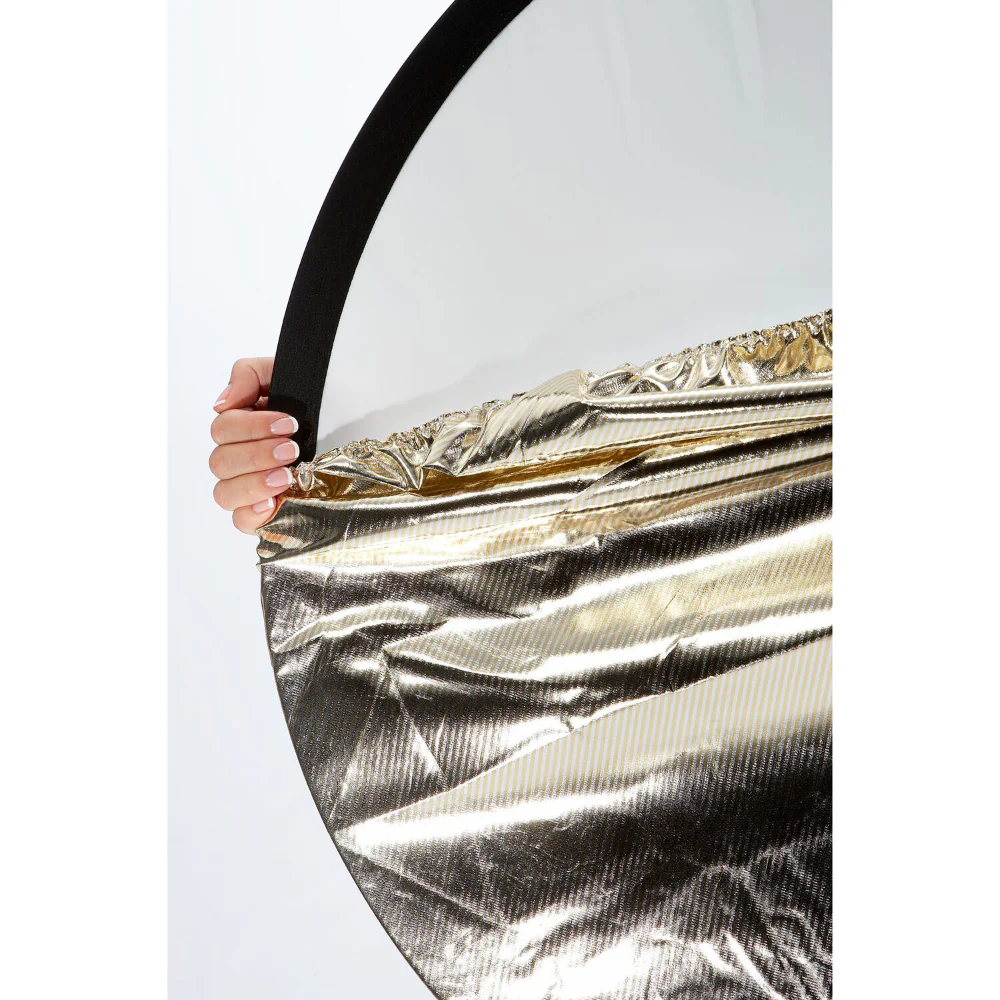 Manfrotto LL LR3896 Bottletop 5-in-1 Reflector 95cm Gold White - Image 3