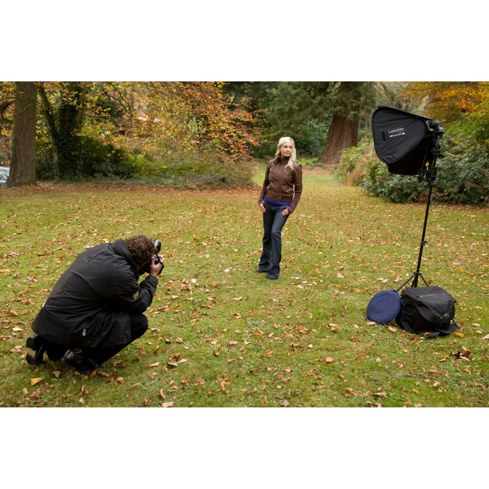 Manfrotto LL LS2462 Lastolite Ezybox Hotshoe 54x54cm Softbox with Bracket - Image 5