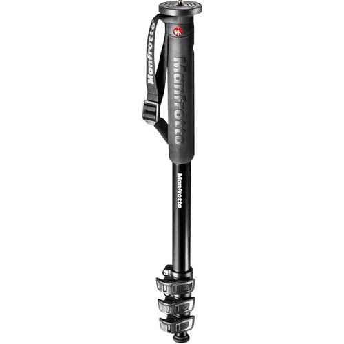 Manfrotto MPMXPROA4 XPRO 4-Section Photo Monopod Aluminum with Quick Power Lock - Image 2