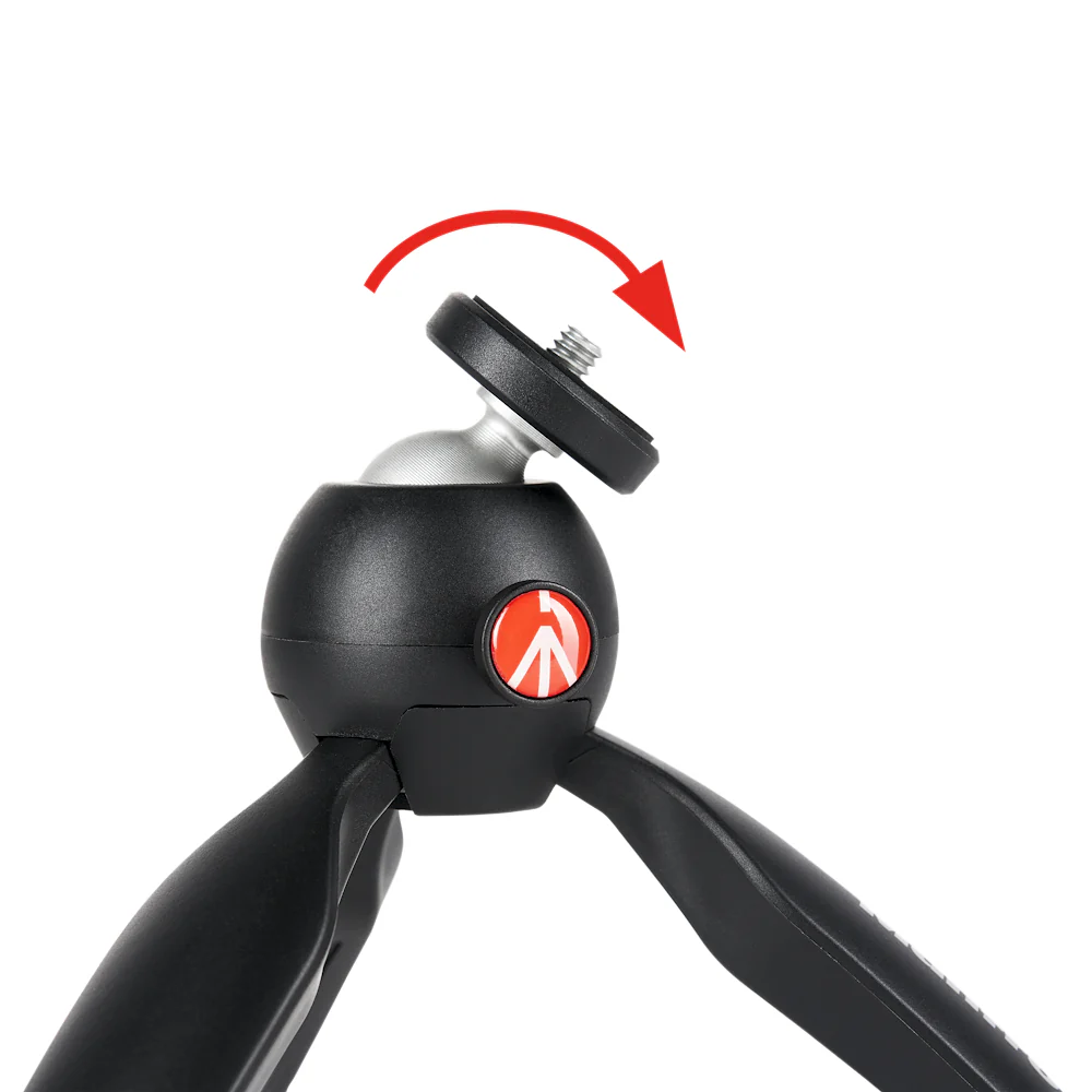 Manfrotto Pixi Mini Table Top Tripod (Black) - Image 4