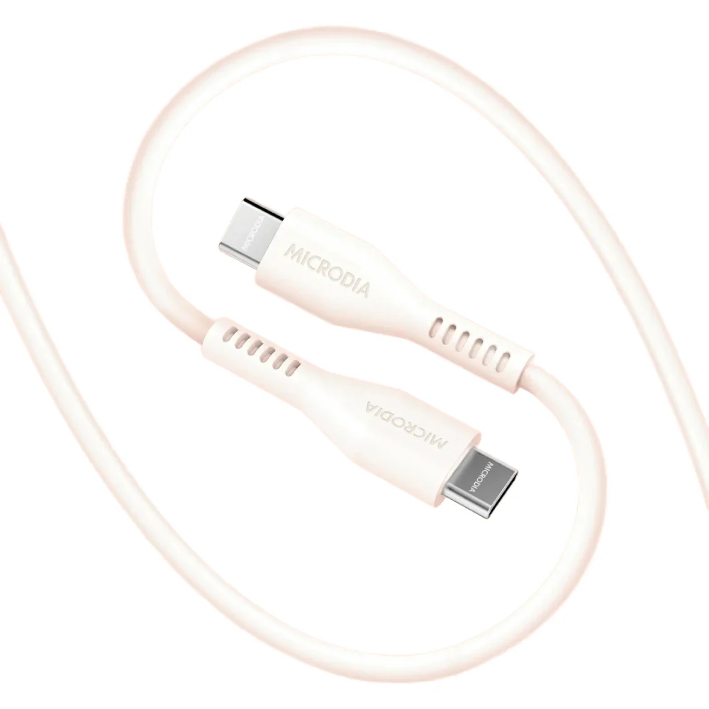 Microdia Fruitywire Liquid Silicon PD100W 1.3m USB-C to USB-C Cable - Image 3
