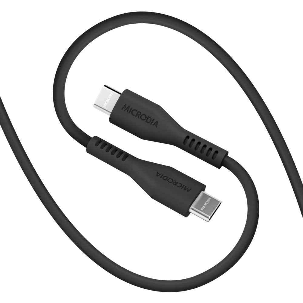 Microdia Fruitywire Liquid Silicon PD60W USB-C to USB-C Cable (Multiple Colours Available) - Image 5