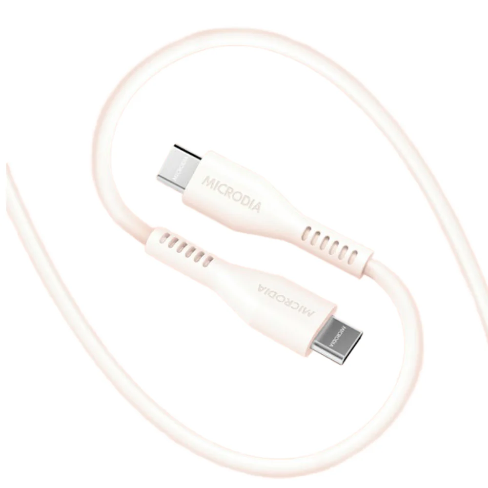 Microdia Fruitywire Liquid Silicon PD60W USB-C to USB-C Cable (Multiple Colours Available) - Image 6
