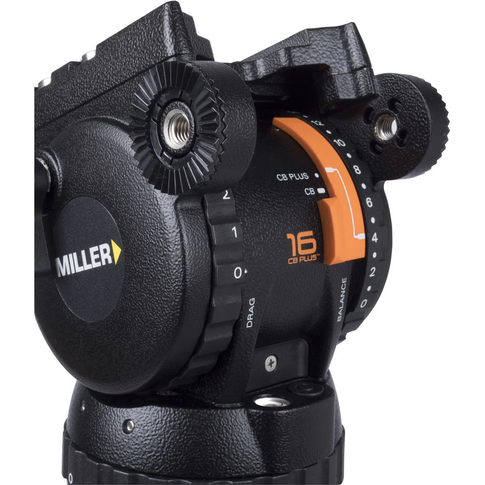 Miller CX8 Fluid Head with Solo 75 2-Stage Alloy Tripod System - Image 8
