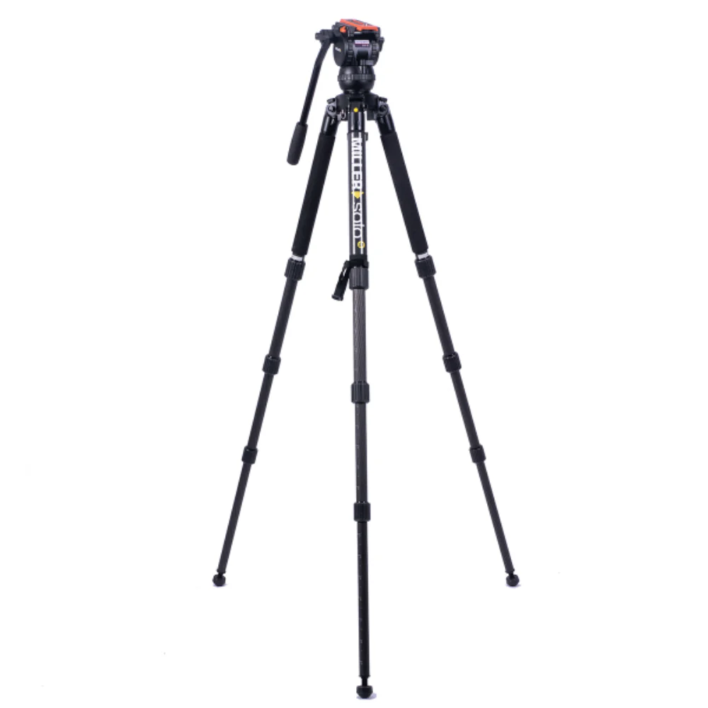 Miller Versa CXV2 Head, Solo-Q 75 3-Stage Carbon Fibre Tripod & Soft Case Kit - Image 2
