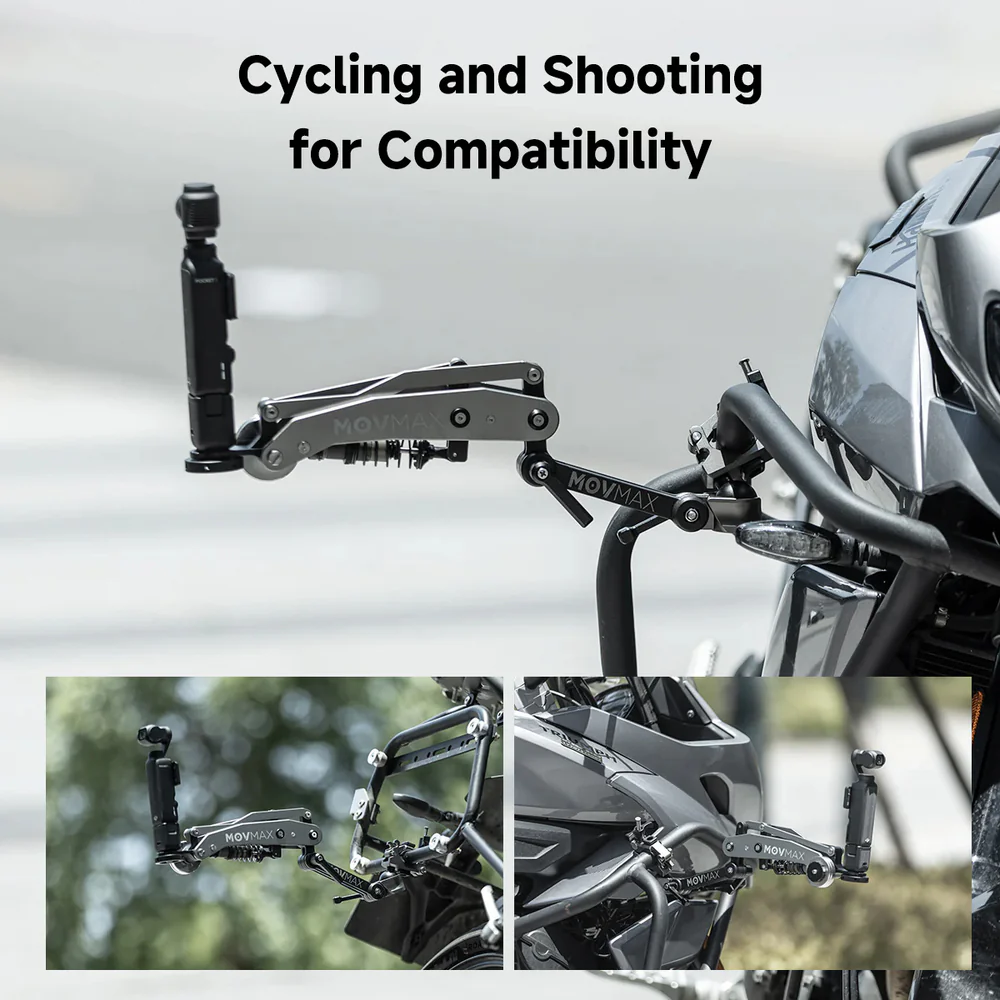 MOVMAX Blade Arm Motorbike Cycling Mount Clamp - Image 6
