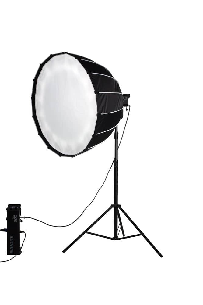Nanlite 90cm Easy Up Parabolic softbox for Forza 300 and 500 - Image 2
