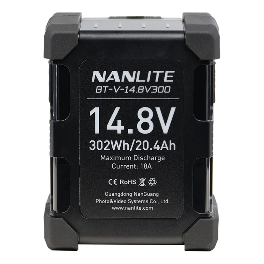 Nanlite BT-V-14.8V300 14.8V 300Wh V-Mount Battery
