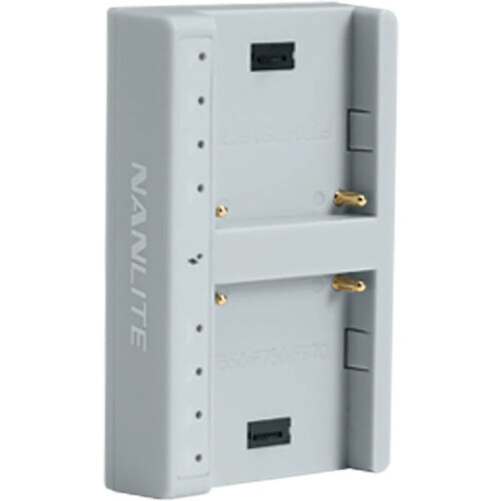 Nanlite Dual Slot Charger for Rechargeable Sony Style Battery NP-F550 - Image 2