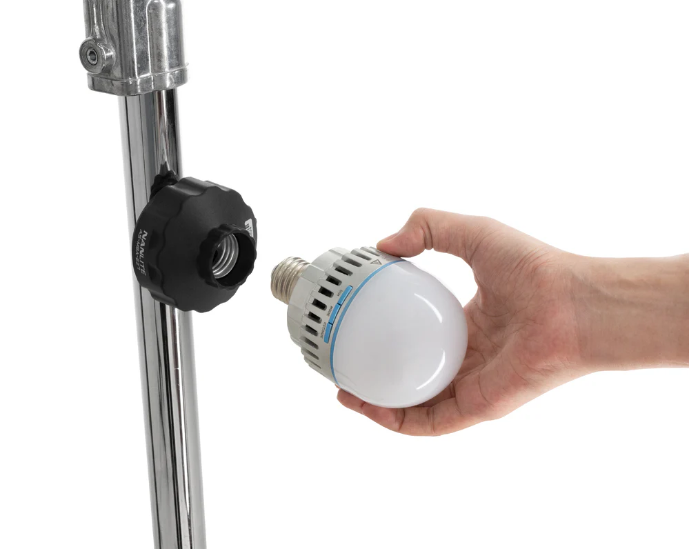 Nanlite E27 Magnetic Base Adapter for Pavobulb - Image 5
