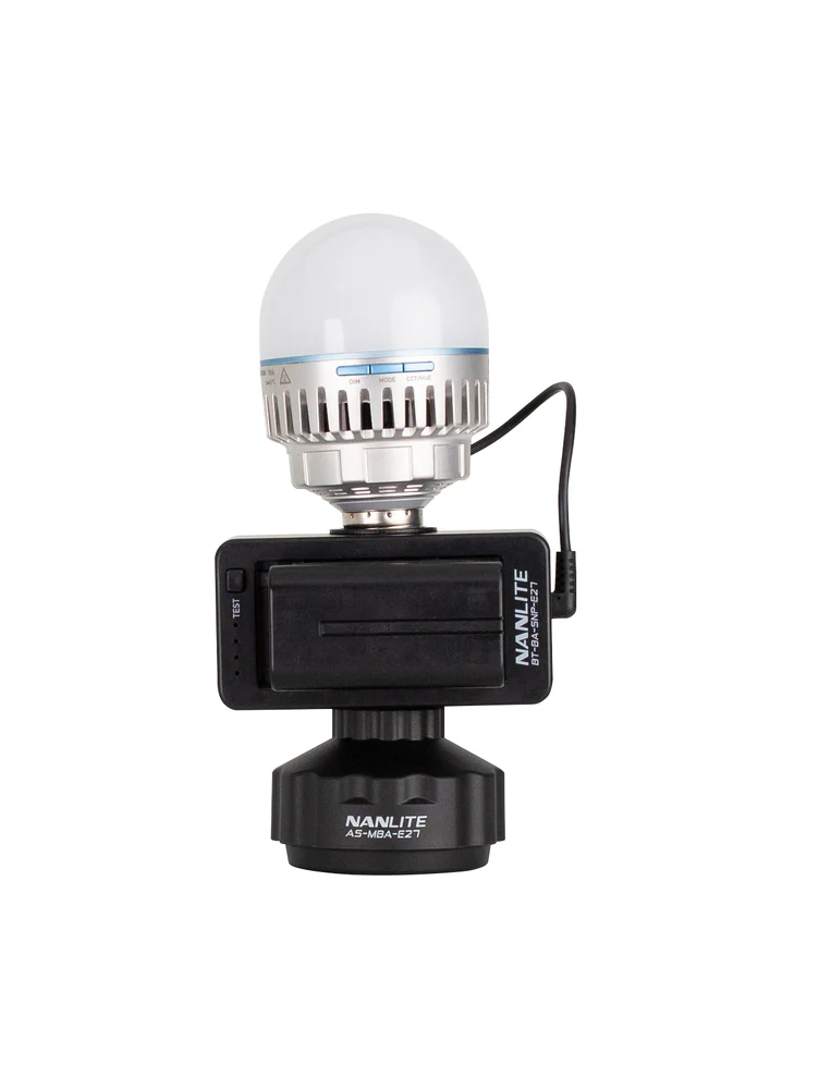 Nanlite E27 Magnetic Base Adapter for Pavobulb - Image 8