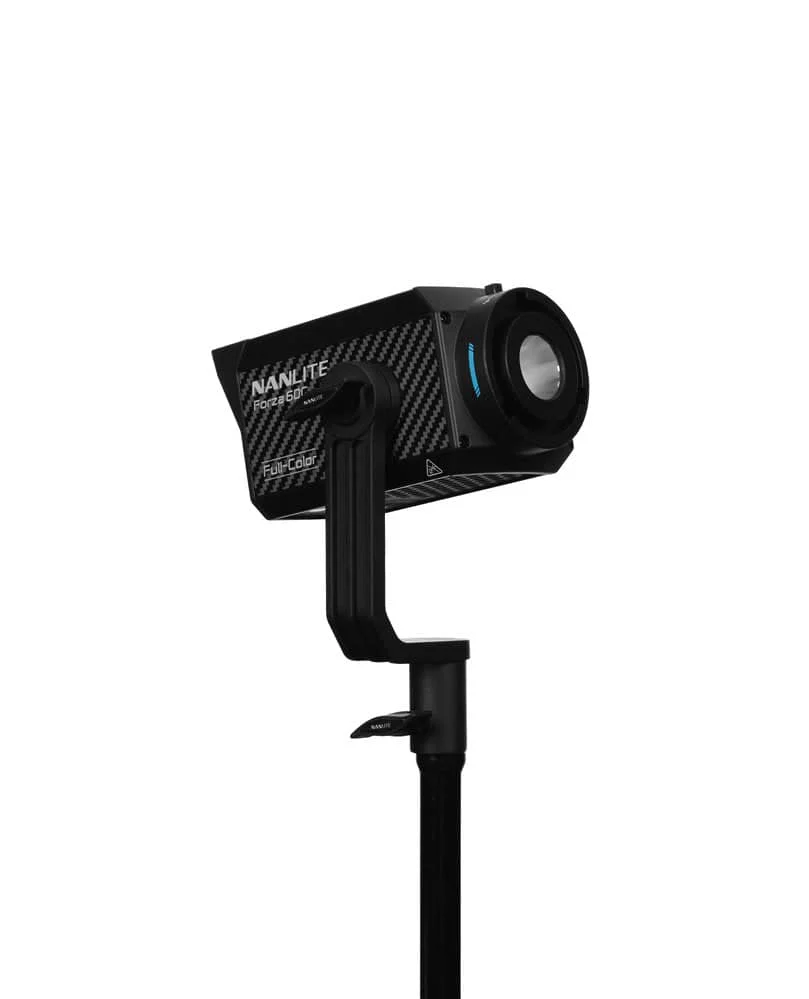 Nanlite Forza 60C RGBLAC LED Spotlight with Battery Handle and Bowens adaptor - Image 4