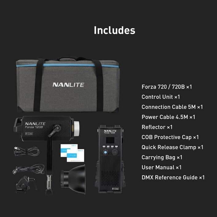 Nanlite Forza 720B Bi-colour Monolight - Image 10