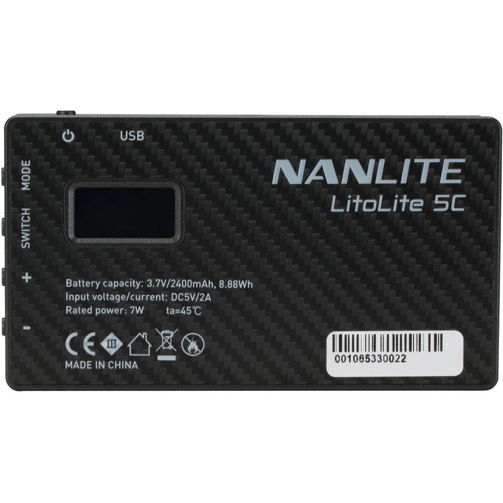 Nanlite Litolite 5C RGBWW Pocket LED Panel - Image 3