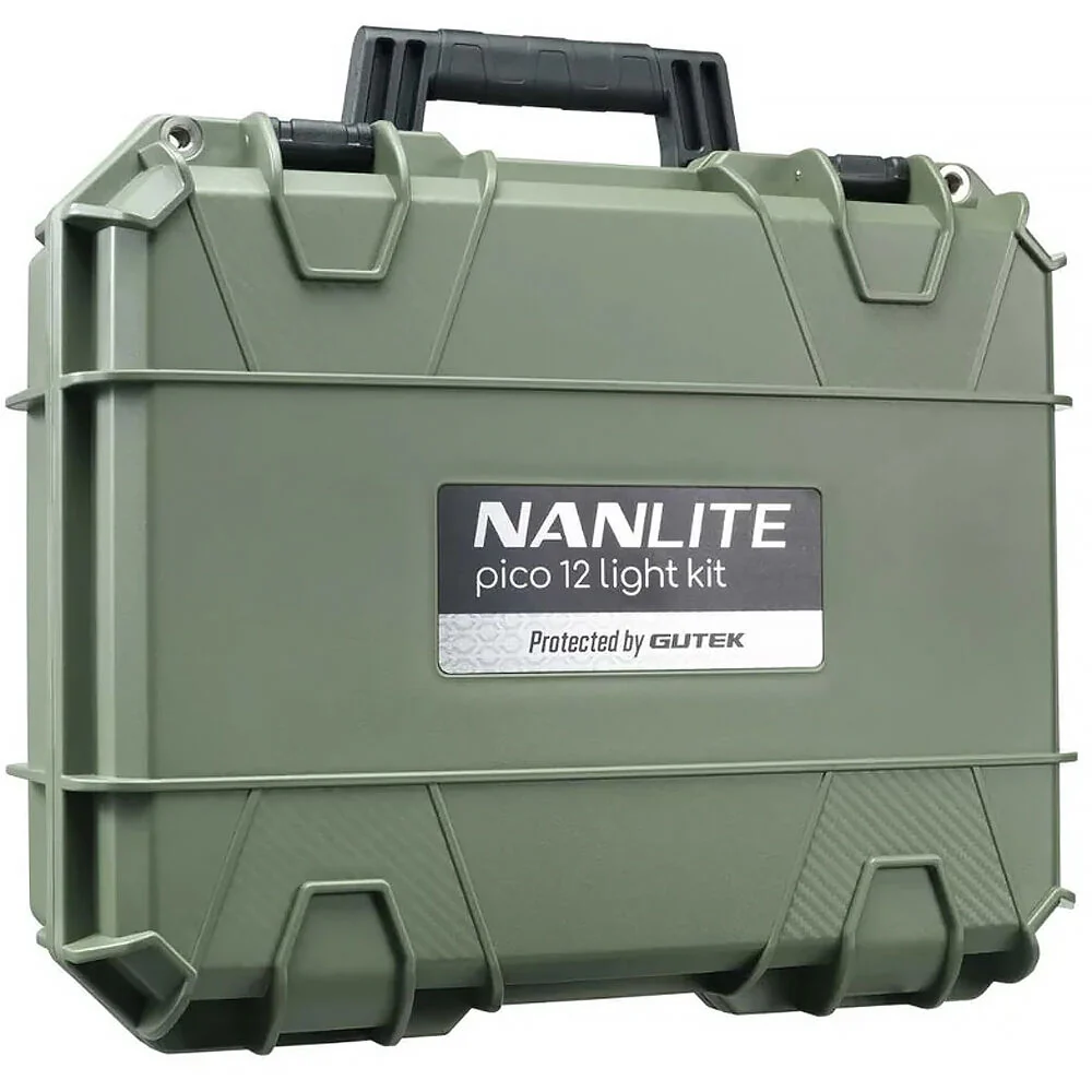 Nanlite Pico LED Light Midnight Blue 12 Kit with Hard Case - Image 7