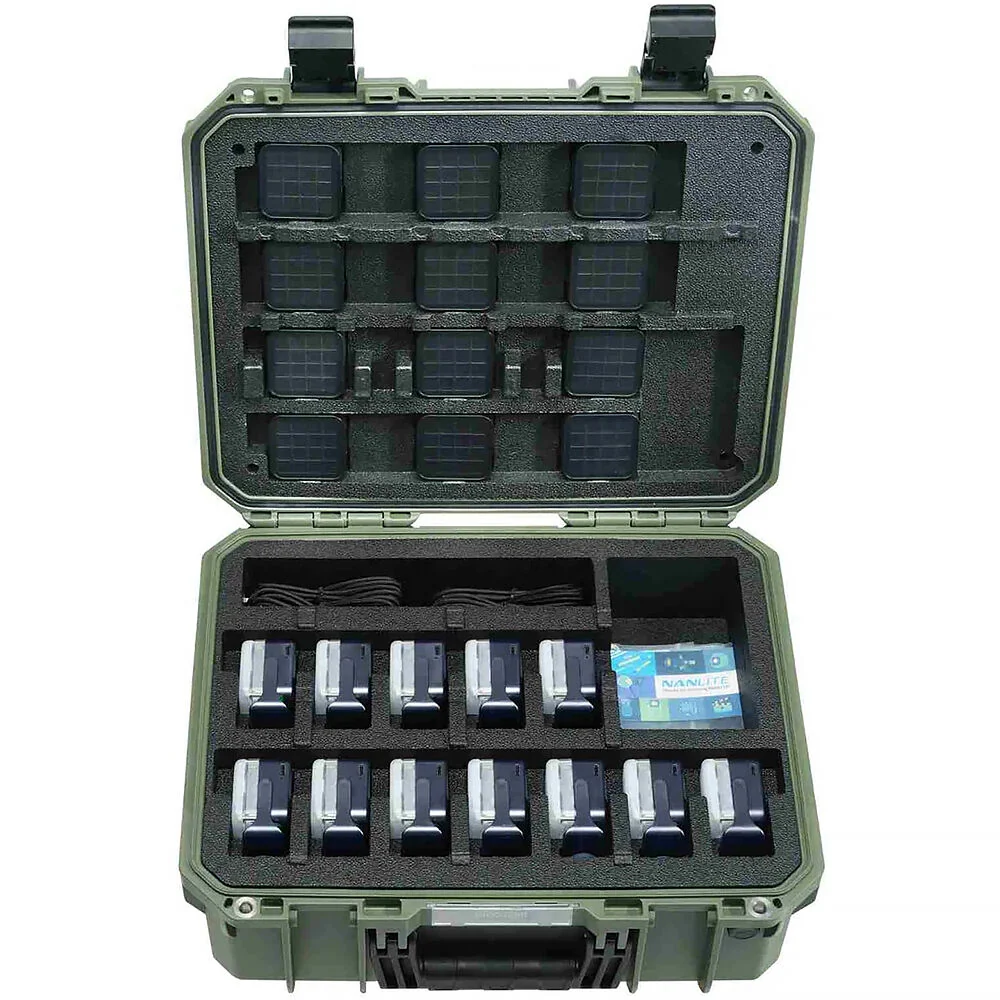 Nanlite Pico LED Light Midnight Blue 12 Kit with Hard Case - Image 8