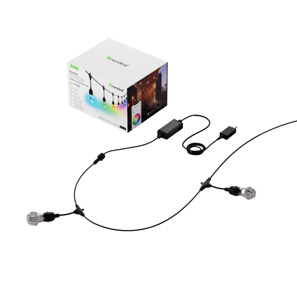 Nanoleaf Smart Multicolour Outdoor String Lights Smarter Kit (Matter compatible) - Image 4