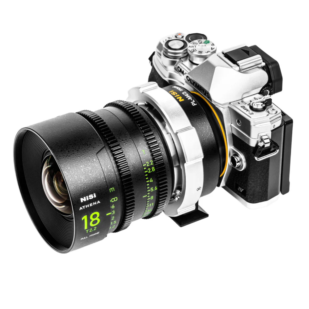 NiSi ATHENA PL-M4/3 Adapter for PL Mount Lenses to M4/3 Mount Cameras - Image 4