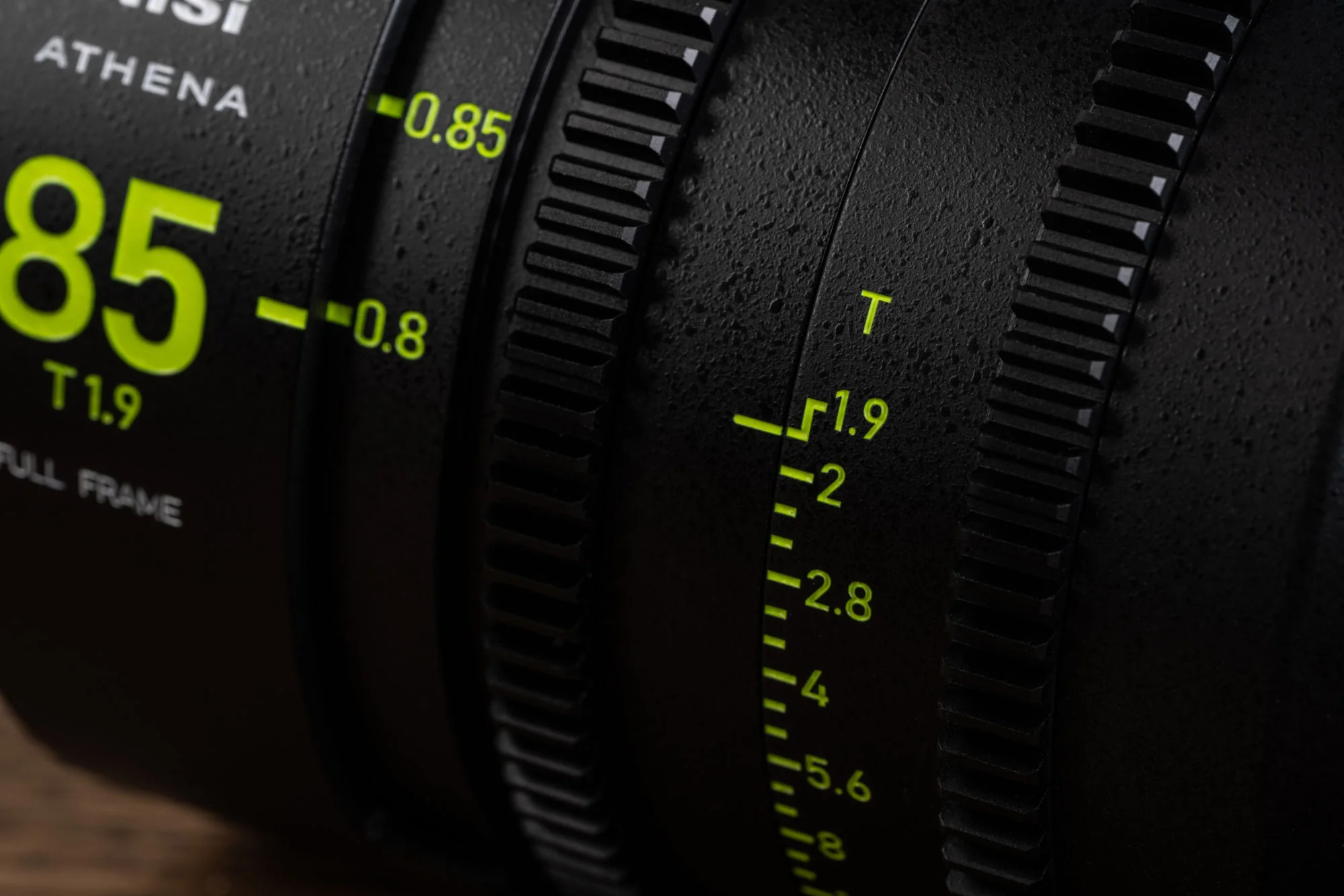 NiSi ATHENA PRIME Full Frame Cinema Lens Kit with 5 Lenses 14mm T2.4, 25mm T1.9, 35mm T1.9, 50mm T1.9, 85mm T1.9 + Hard Case (E Mount) - Image 3