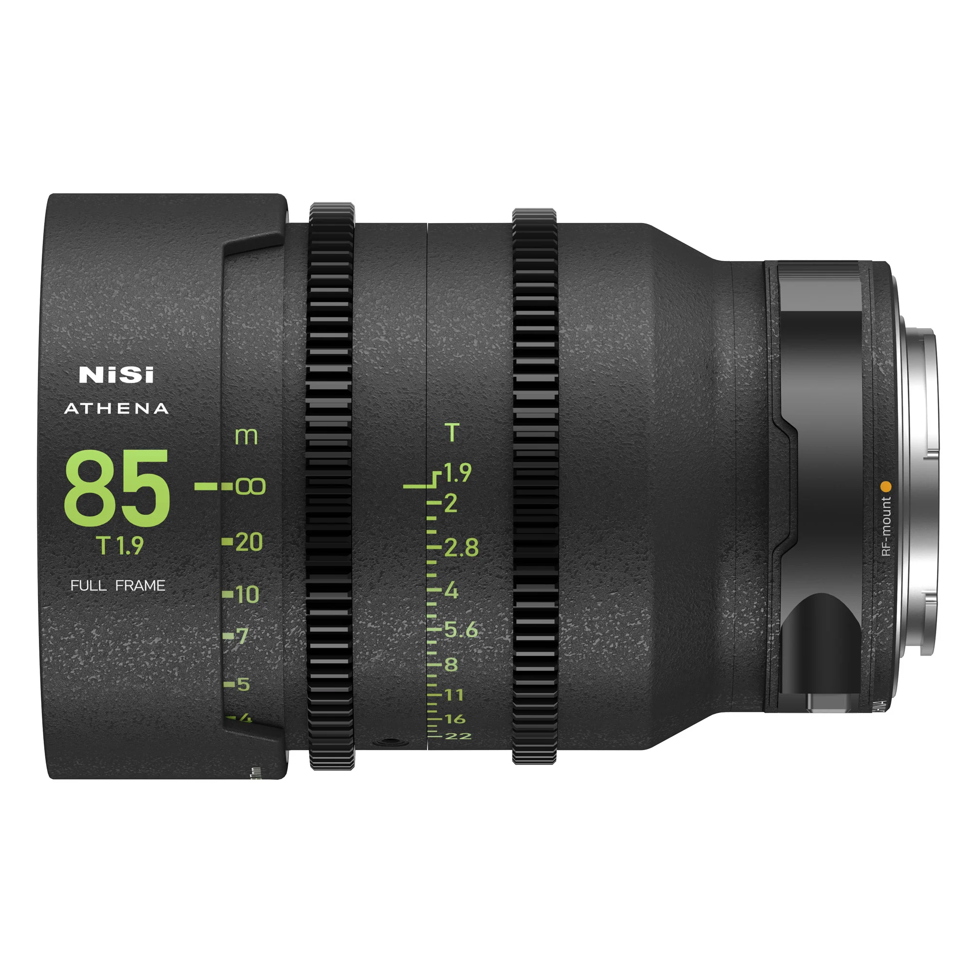 NiSi ATHENA PRIME Full Frame Cinema Lens Kit with 5 Lenses 14mm T2.4, 25mm T1.9, 35mm T1.9, 50mm T1.9, 85mm T1.9 + Hard Case (RF Mount) - Image 3