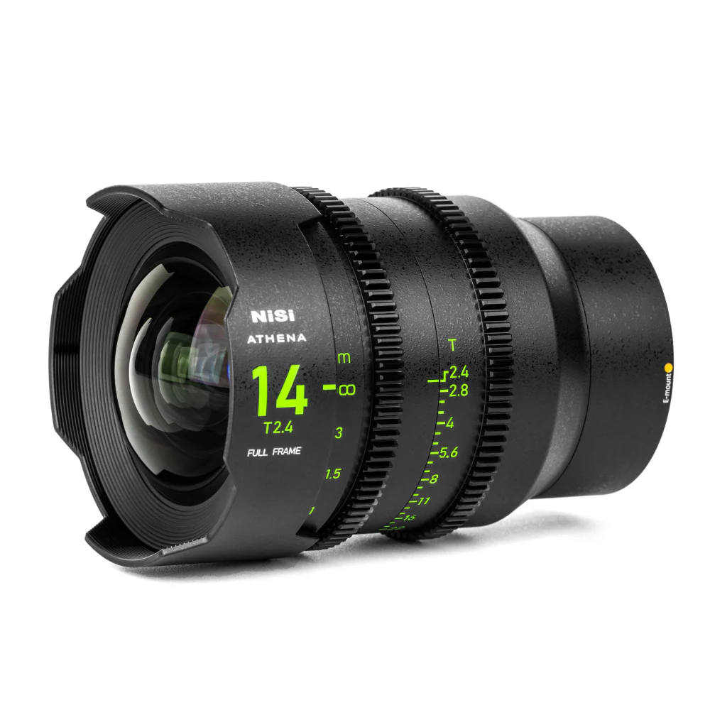 NiSi ATHENA PRIME Full Frame Cinema Lens Kit with 5 Lenses 14mm T2.4, 25mm T1.9, 35mm T1.9, 50mm T1.9, 85mm T1.9 + Hard Case (E Mount | No Drop In Filter) - Image 3