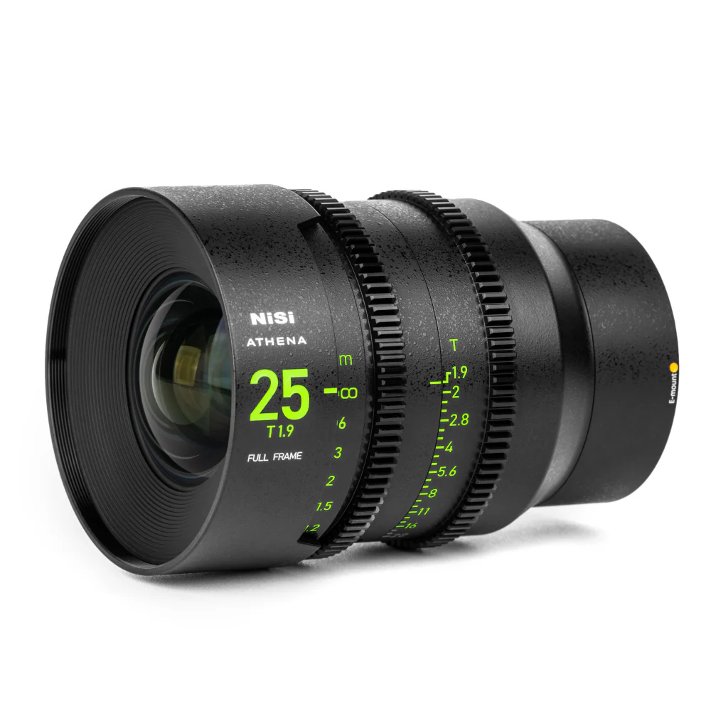 NiSi ATHENA PRIME Full Frame Cinema Lens Kit with 5 Lenses 14mm T2.4, 25mm T1.9, 35mm T1.9, 50mm T1.9, 85mm T1.9 + Hard Case (E Mount | No Drop In Filter) - Image 5