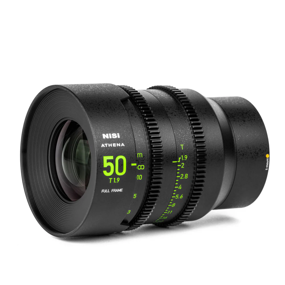 NiSi ATHENA PRIME Full Frame Cinema Lens Kit with 5 Lenses 14mm T2.4, 25mm T1.9, 35mm T1.9, 50mm T1.9, 85mm T1.9 + Hard Case (E Mount | No Drop In Filter) - Image 9