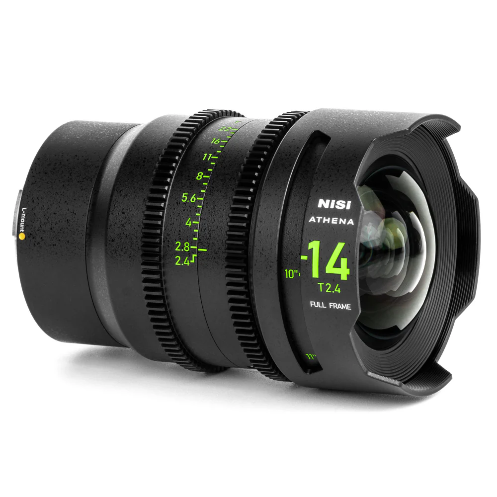 NiSi ATHENA PRIME Full Frame Cinema Lens Kit with 5 Lenses 14mm T2.4, 25mm T1.9, 35mm T1.9, 50mm T1.9, 85mm T1.9 + Hard Case (L Mount) - Image 21