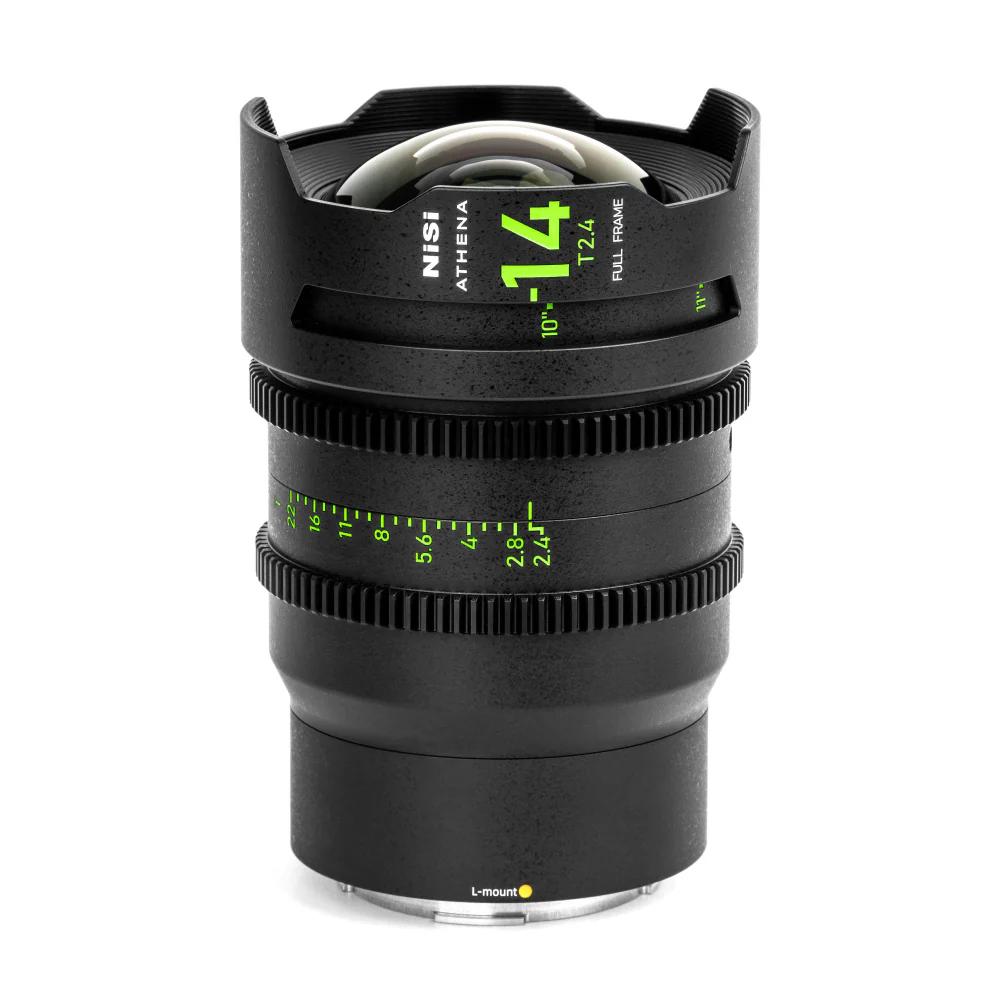 NiSi ATHENA PRIME Full Frame Cinema Lens Kit with 5 Lenses 14mm T2.4, 25mm T1.9, 35mm T1.9, 50mm T1.9, 85mm T1.9 + Hard Case (L Mount) - Image 9